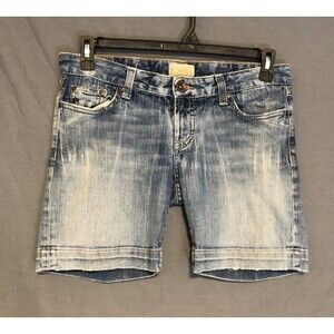 BKE Women’s Distressed Shorts size 29 Light Wash